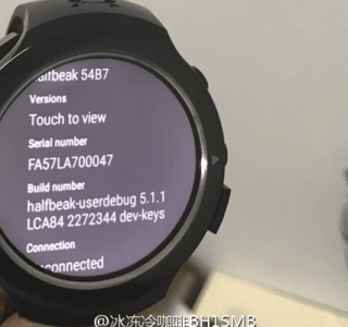HTC Halfbeak : la smartwatch taïwanaise se montre pour la première fois