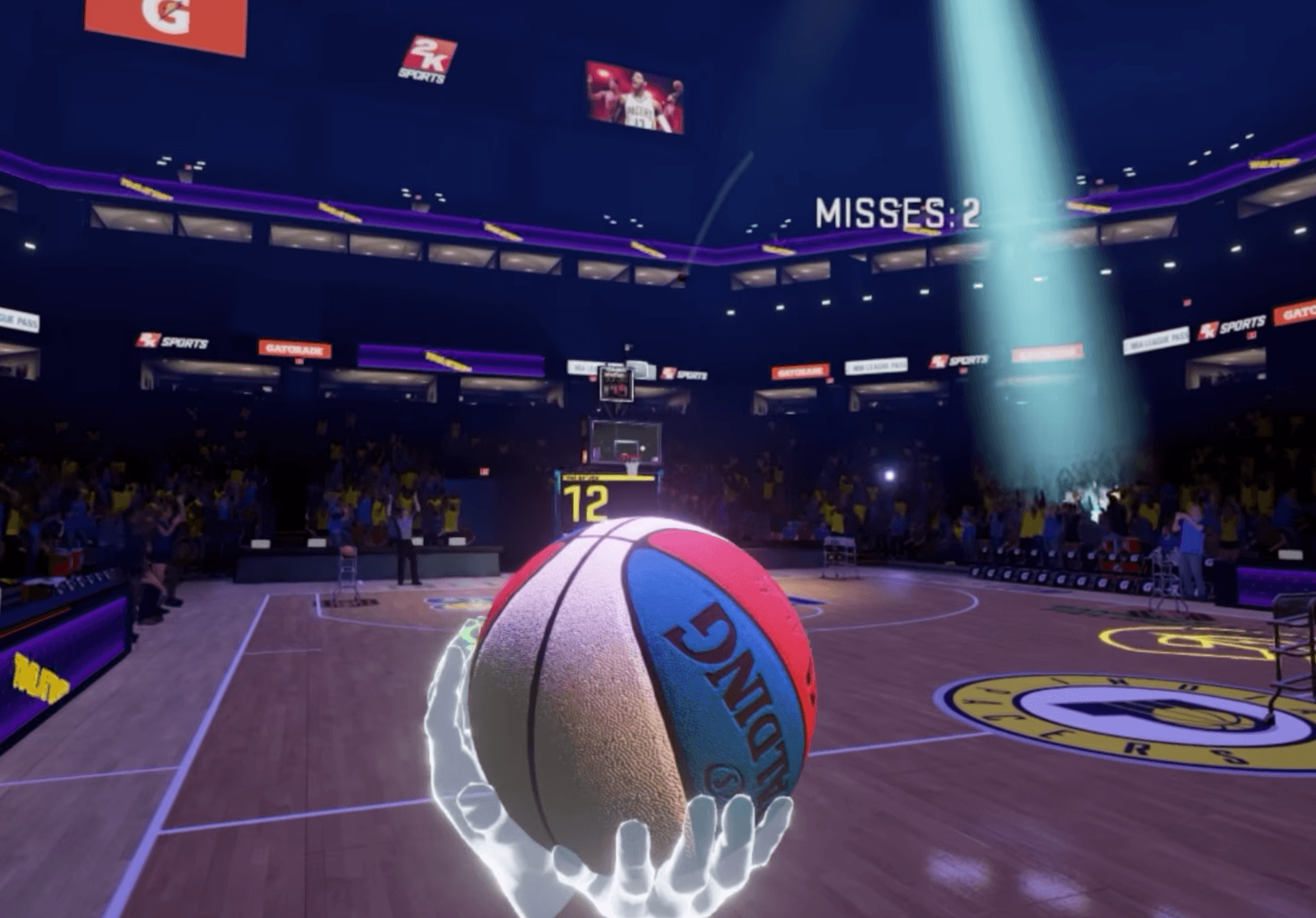 NBA 2KVR le premier jeu de basket-ball en réalité virtuelle disponible sous Android