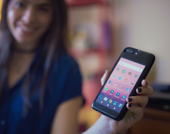 Ils ont osé : une coque pour iPhone 7 sous Android