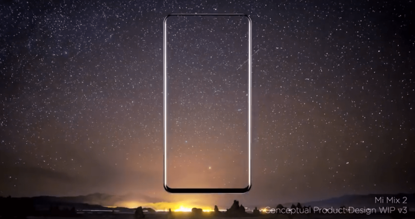 Le design du Xiaomi Mi Mix 2 en partie dévoilé par le designer Philippe Starck