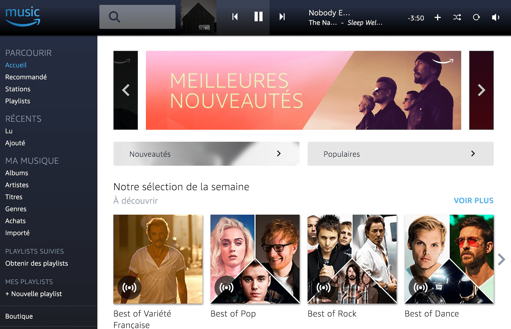 Amazon Music Unlimited Frandroid