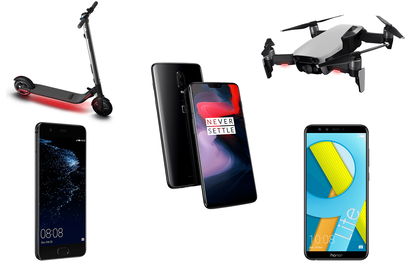Huawei, Xiaomi, Honor, OnePlus, DJI : GearBest casse ses prix sur de nombreuses références
