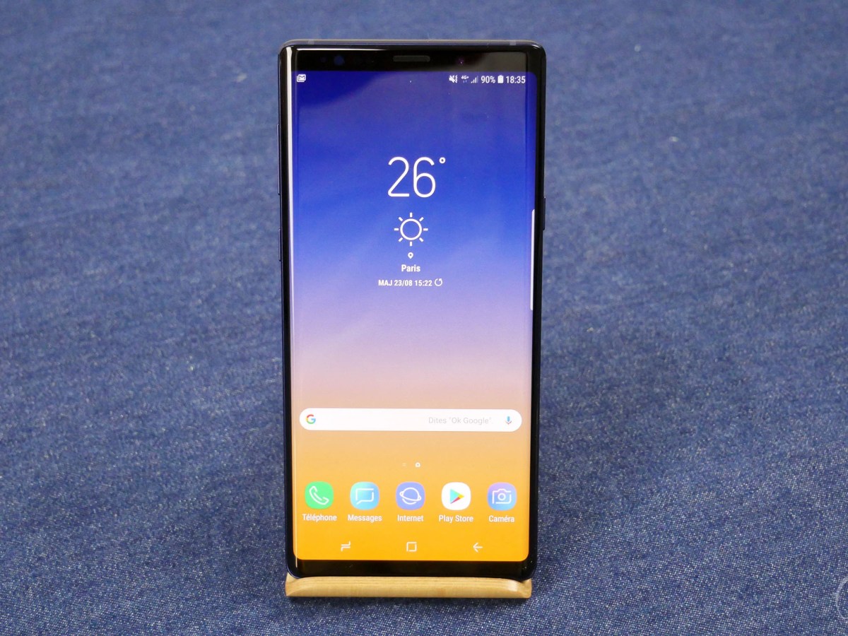 samsung note 9 pris