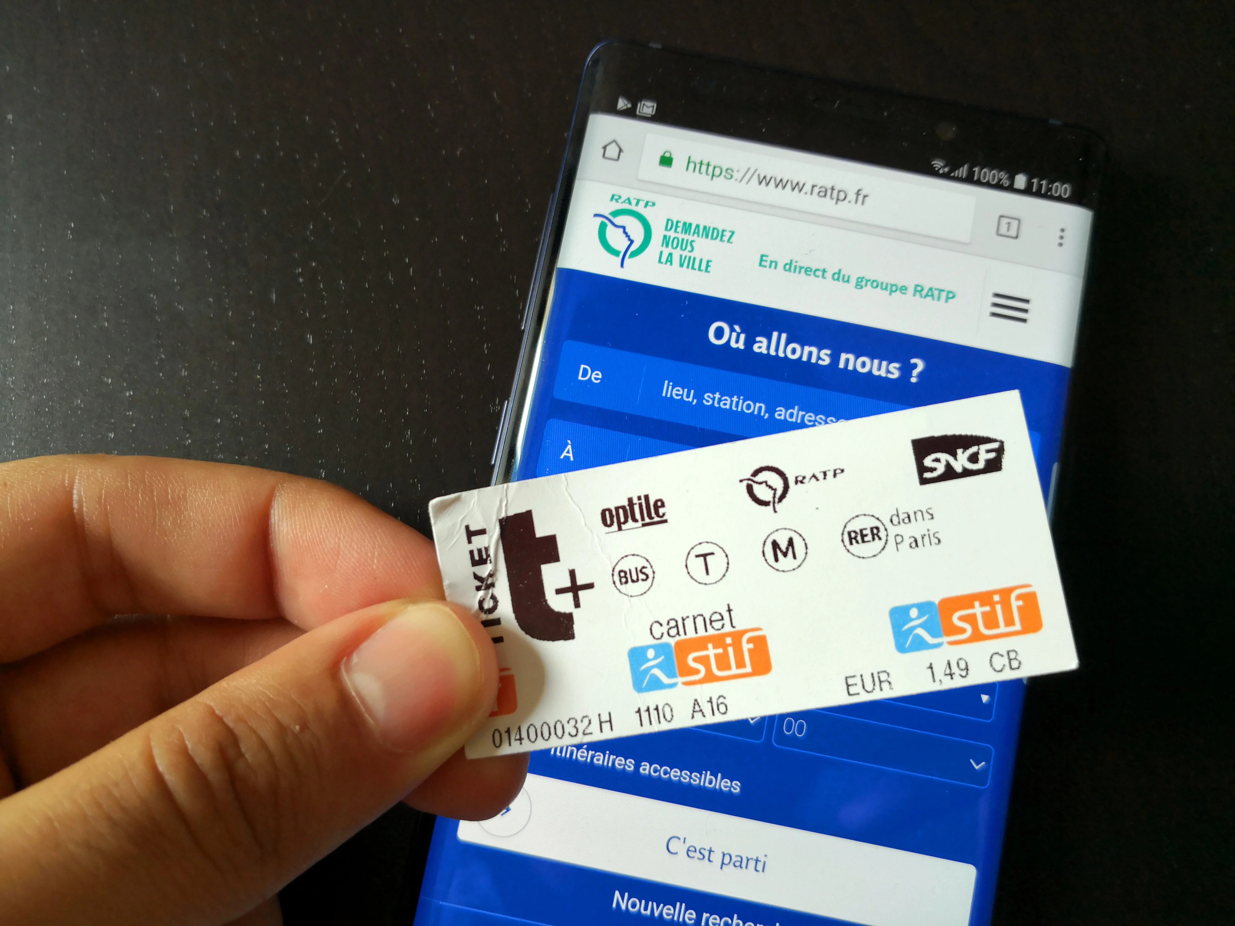 RATP : certains usagers peuvent déjà stocker leur ticket de métro sur leur smartphone