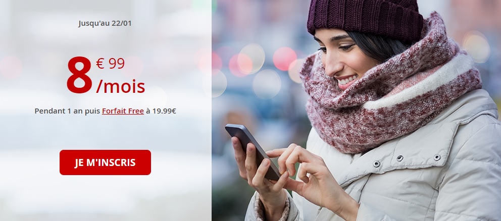 🔥 Bon plan : le forfait Free mobile revient à 60 Go de 4G pour 8,99 euros par mois pendant 1 an