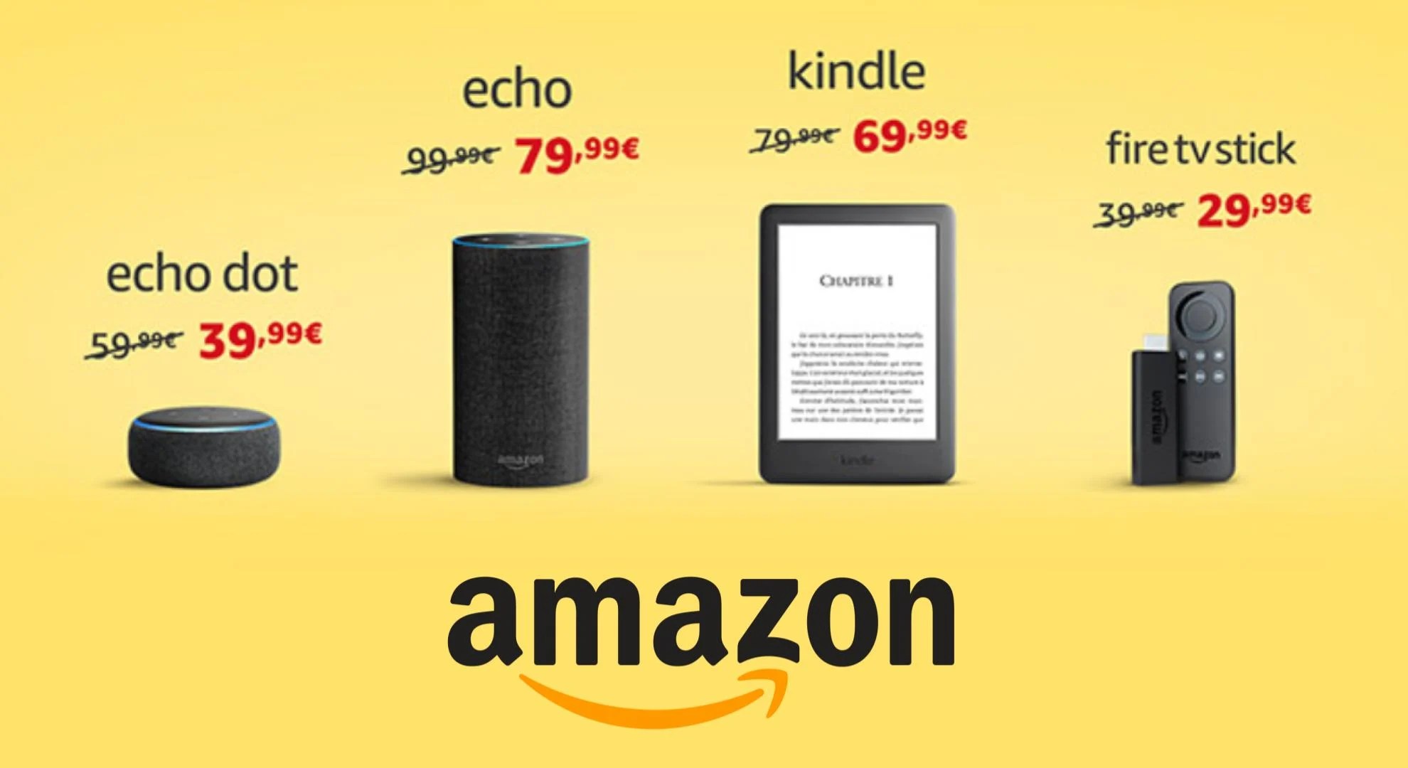 🔥 Bon plan : Echo, Fire TV Stick et Kindle, ils sont tous en promotion sur Amazon