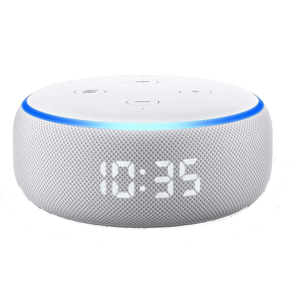 Amazon Echo Dot (3ème génération avec horloge)