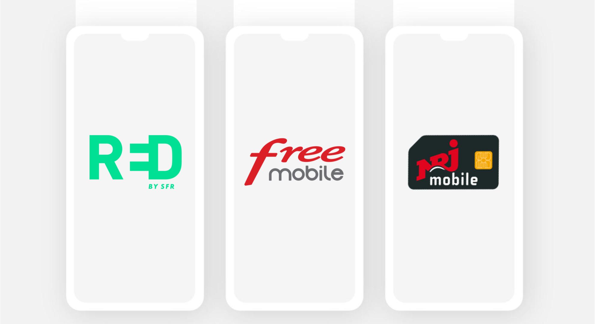 Forfait mobile : les offres RED, Free, NRJ mobile et Prixtel à petit prix jusqu’à ce soir