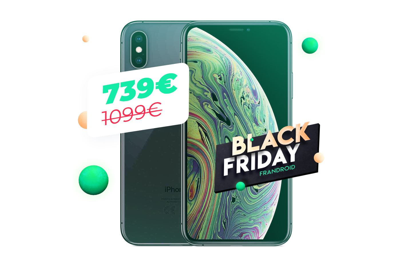 L’iPhone XS à moins de 750 euros, le Black Friday est généreux