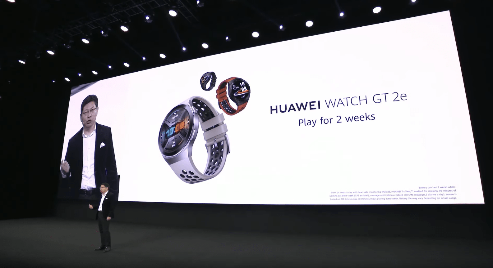 Huawei Watch GT 2e : deux semaines d’autonomie et une compatibilité avec l’escalade, le skateboard ou encore le surf