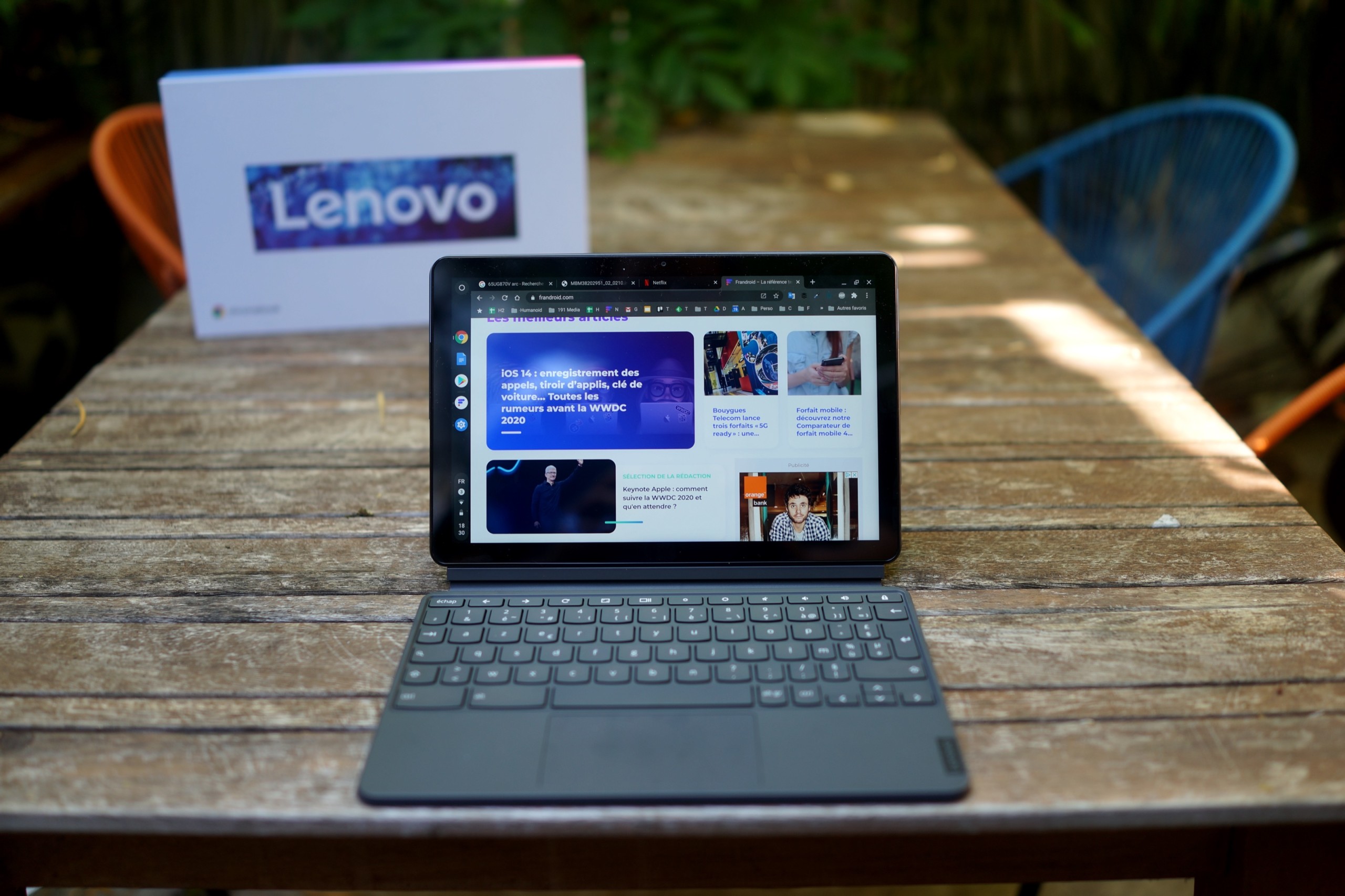 Lenovo IdeaPad Duet Chromebook prix, fiche technique, test et