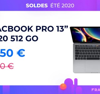 Apple et les soldes, c’est aussi 300 € de réduction pour le nouveau MacBook Pro 13