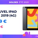 Le modèle 4G de l’Apple iPad 10.2 2019 est en promotion pour les soldes