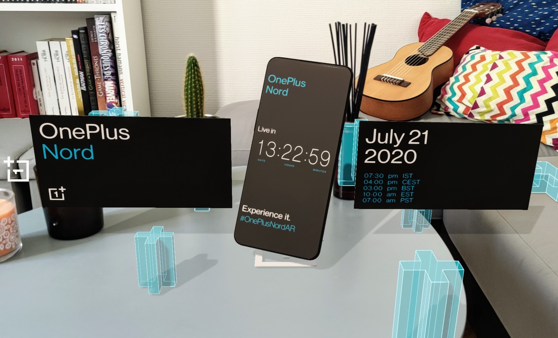 OnePlus Nord : voici l’application de réalité augmentée pour suivre son lancement le 21 juillet