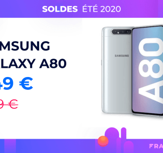 Le Samsung Galaxy A80 est presque à moitié prix pour les soldes d’été 2020