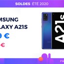 Le récent Samsung Galaxy A21s tombe d’ores et déjà sous les 200 euros