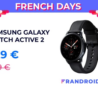 L’élégante Samsung Galaxy Watch 2 Active profite de 50 euros de réduction