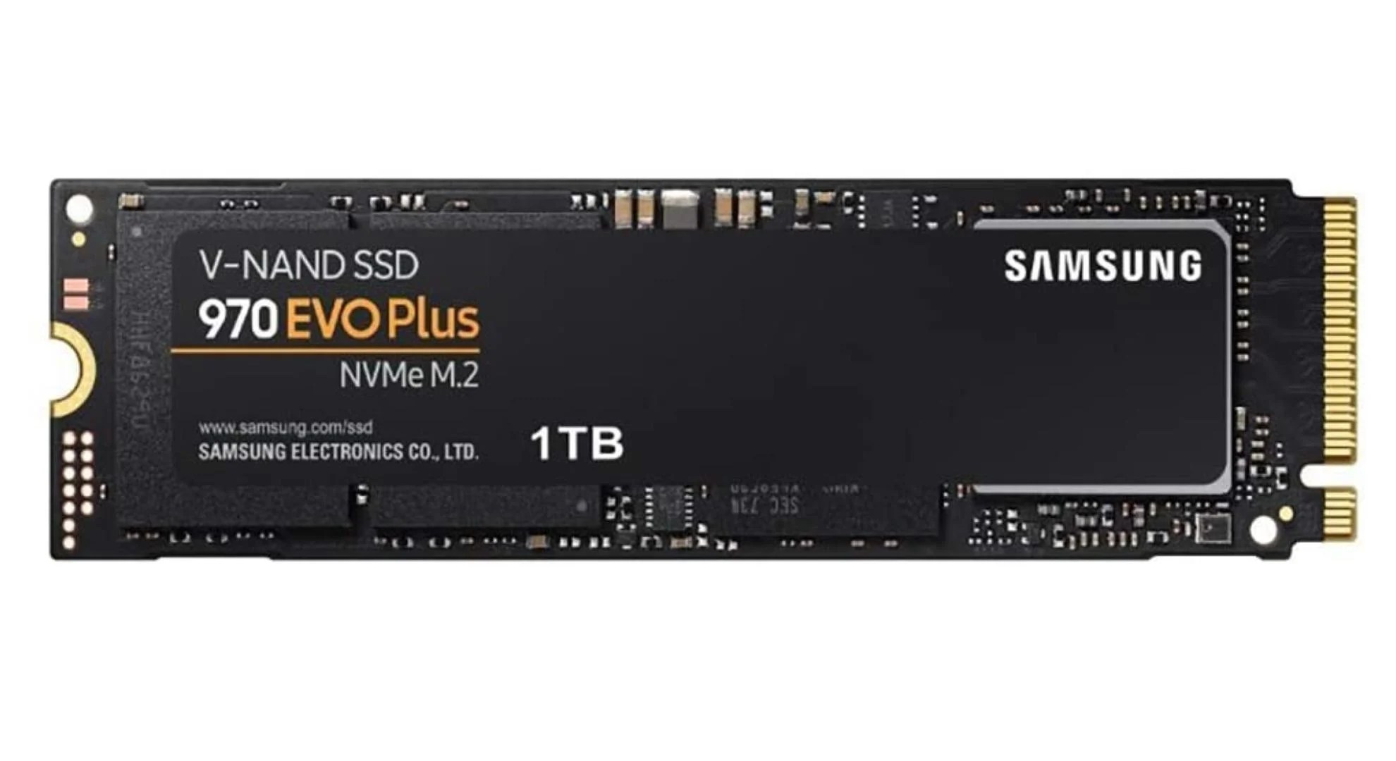 Le performant SSD NVMe Samsung 970 EVO Plus 1 To chute à 179 euros