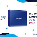Le Prime Day permet d’obtenir le SSD portable Samsung T7 à moins de 100 €