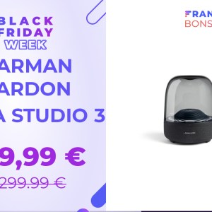 Harman Kardon Aura Studio 3 : une enceinte design et lumineuse en promo durant le Black Friday