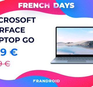 Le prix du Microsoft Surface Laptop Go baisse de 100 € pour les French Days
