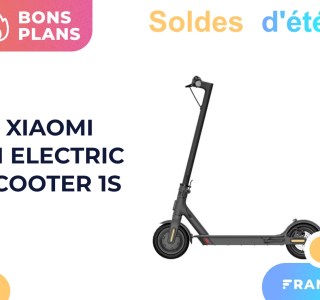 Mi Scooter 1S : la trottinette électrique de Xiaomi perd 150 € pour les soldes