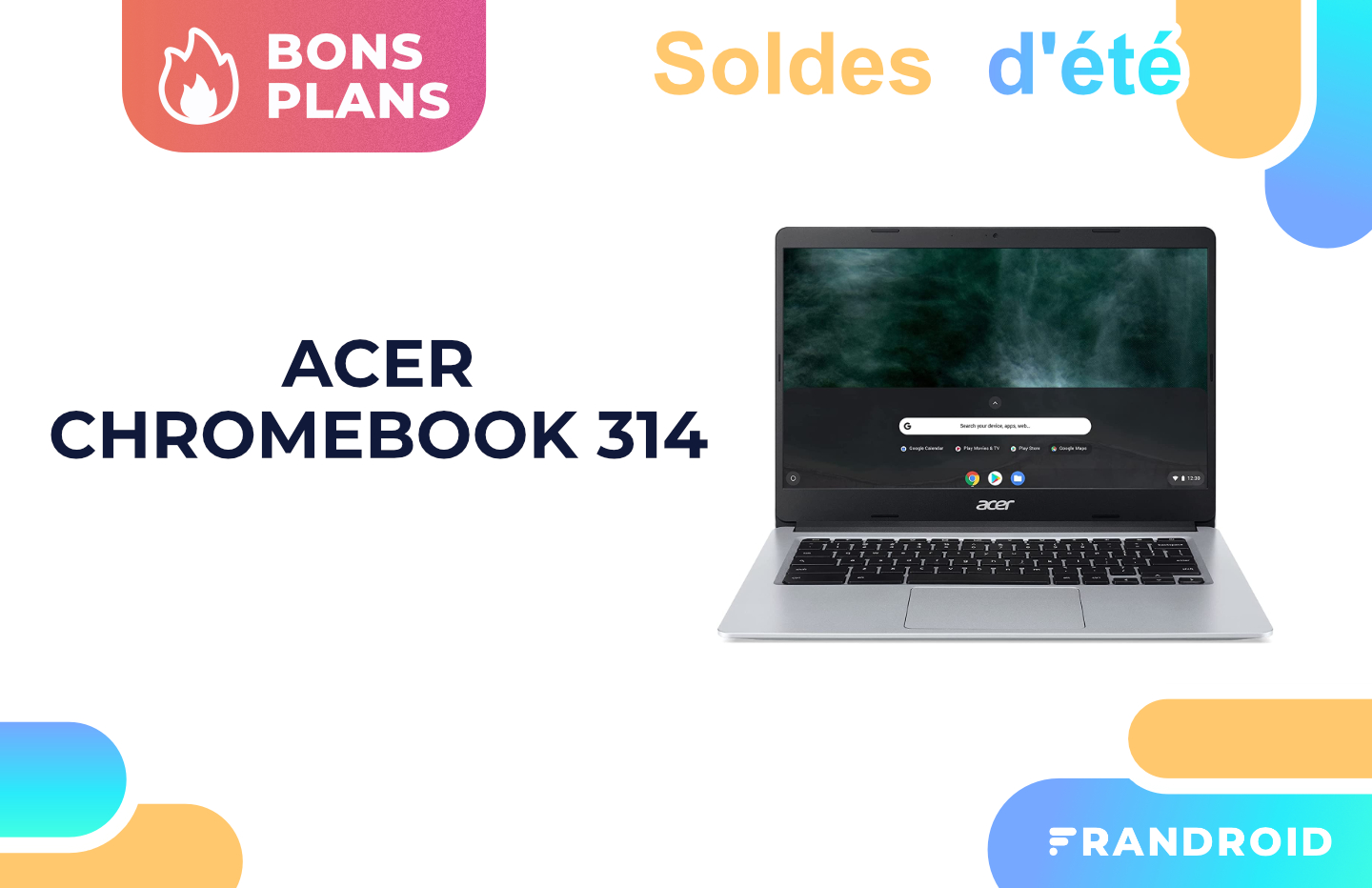 Pour 349 euros, ce laptop Acer sous Chromebook est un excellent deal