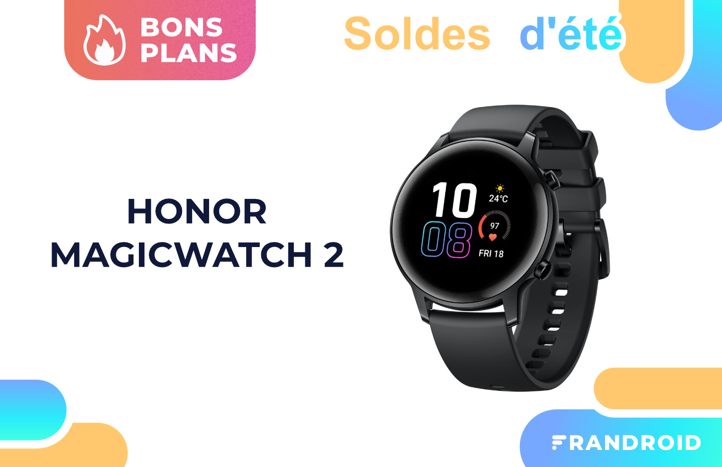 Honor MagicWatch 2 : cette montre connectée ne coûte plus que 83 € lors des soldes