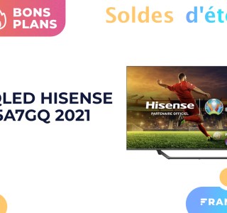 TV 4K en solde : le QLED 55″ de Hisense est à moins de 600 € (avec HDMI 2.1)