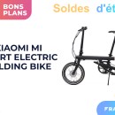 Ce vélo électrique pliable de Xiaomi est proposé à moitié prix