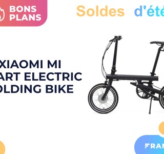 Ce vélo électrique pliable de Xiaomi est proposé à moitié prix