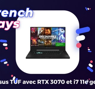 Ce PC portable gaming (i7 + RTX 3070) perd 560 € de son prix pendant les French Days