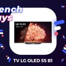 La LG 55 pouces de la gamme B1 2021 est la plus abordable des TV OLED pour les French Days