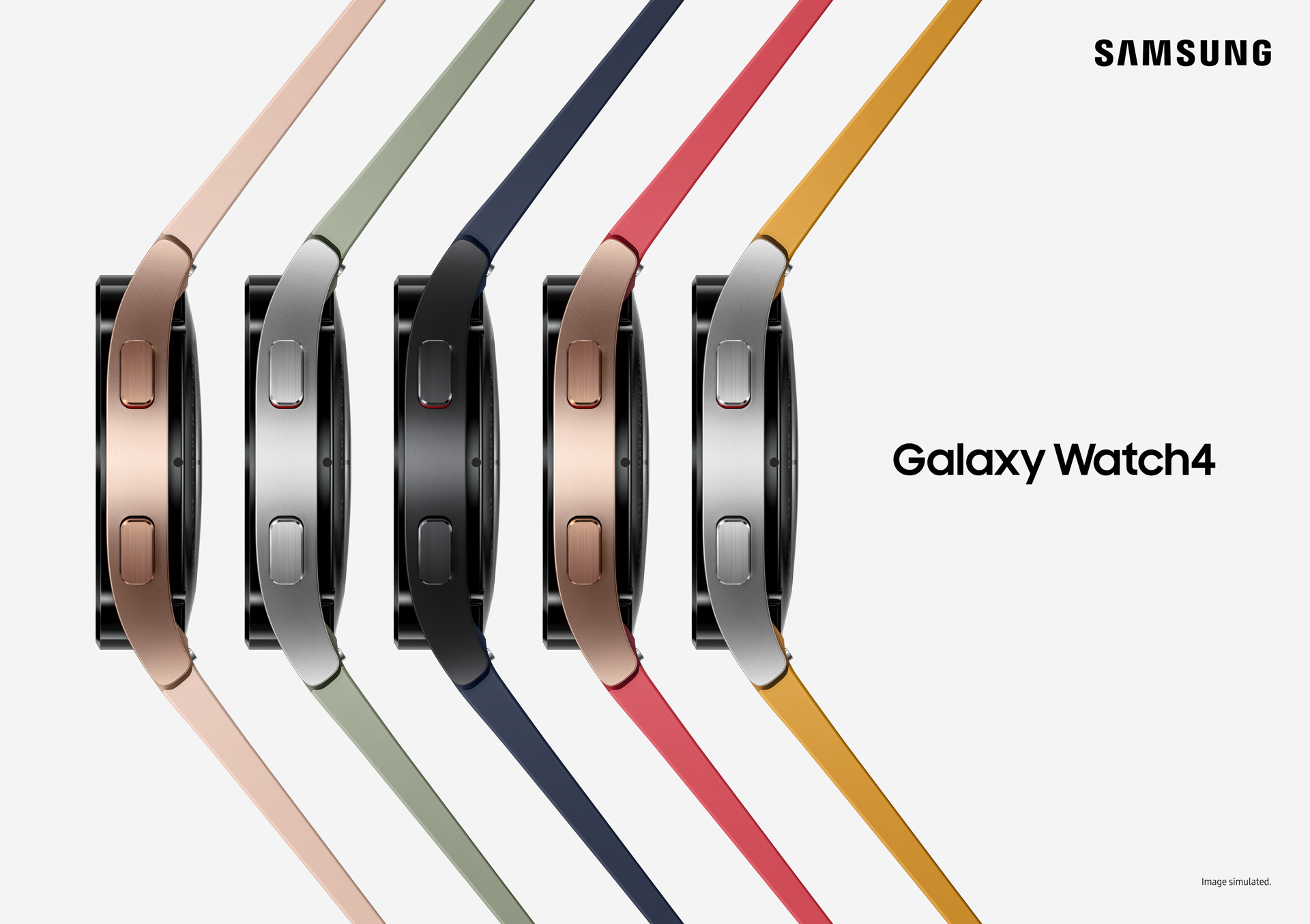 Avec le Galaxy Watch 4 Bespoke Studio, Samsung veut vous proposer une montre qui ne ressemble qu’à vous