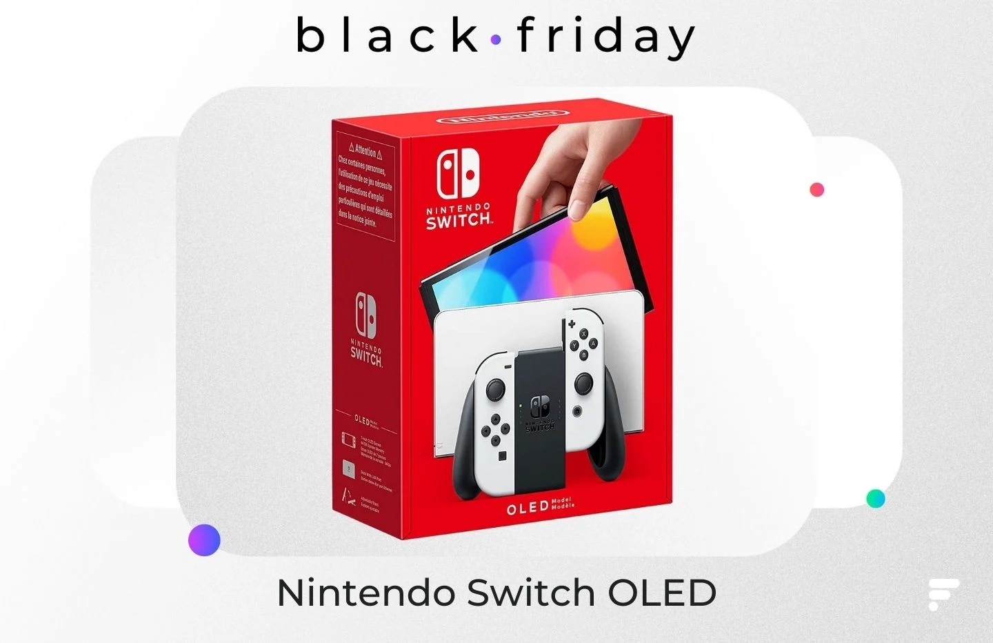 En stock chez Cdiscount, la Nintendo Switch OLED profite d’une baisse de prix