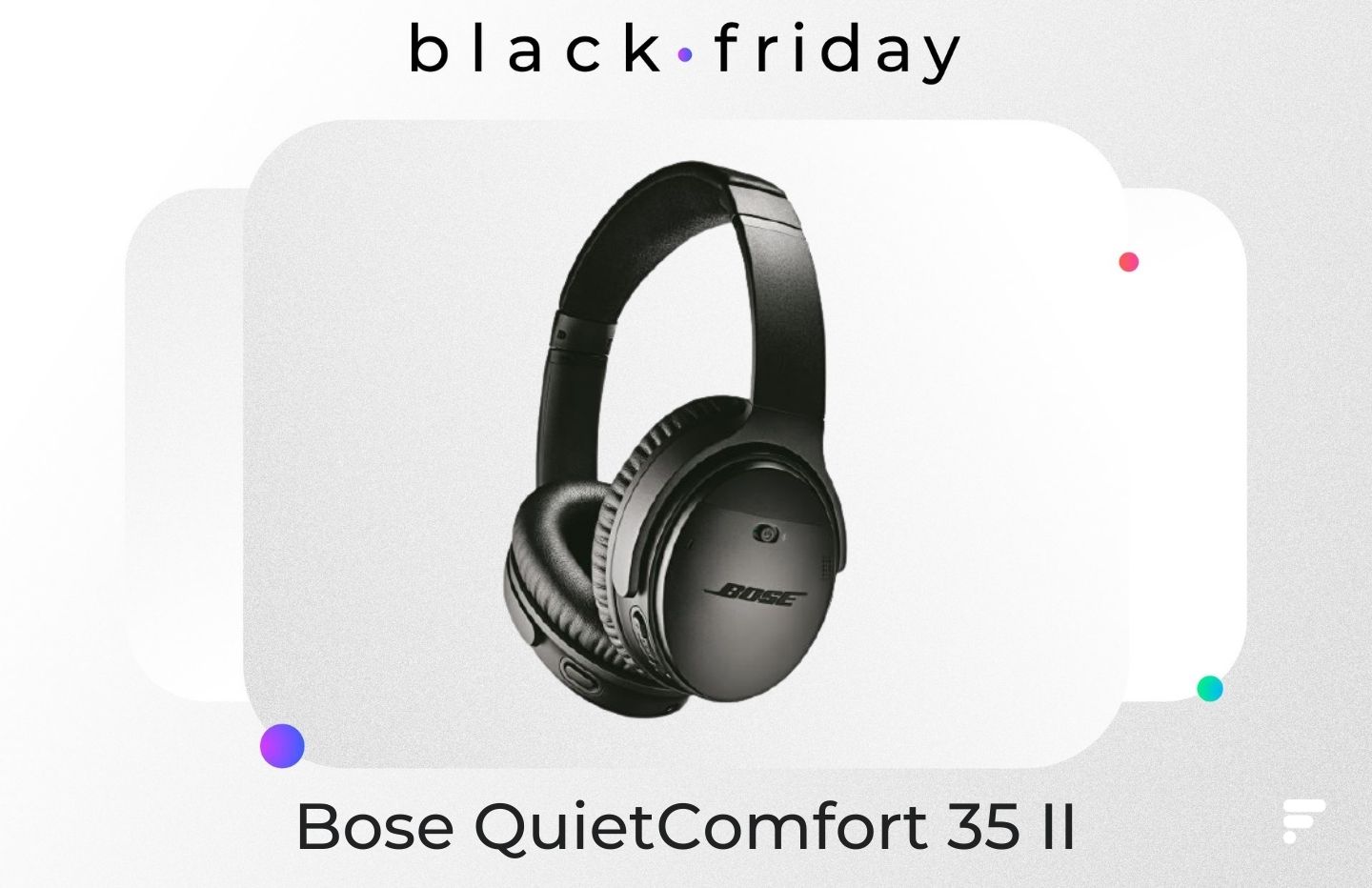 L’incontournable Bose QC 35 II est à seulement 159 € pour le Black Friday