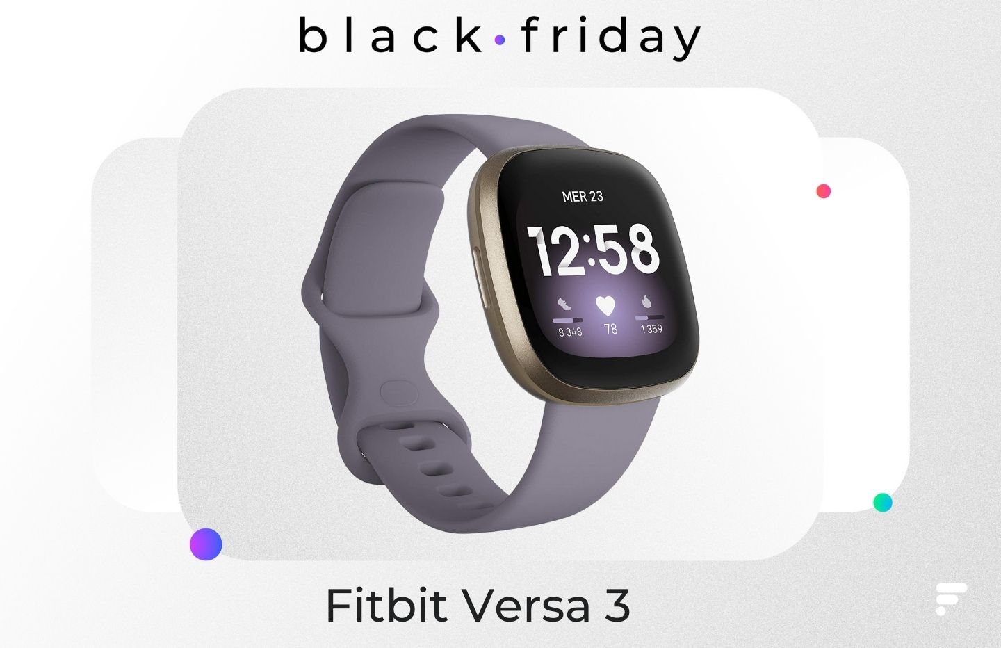 Fitbit Versa 3 : 35 % de réduction pour cette montre connectée qui se recharge en 12 minutes