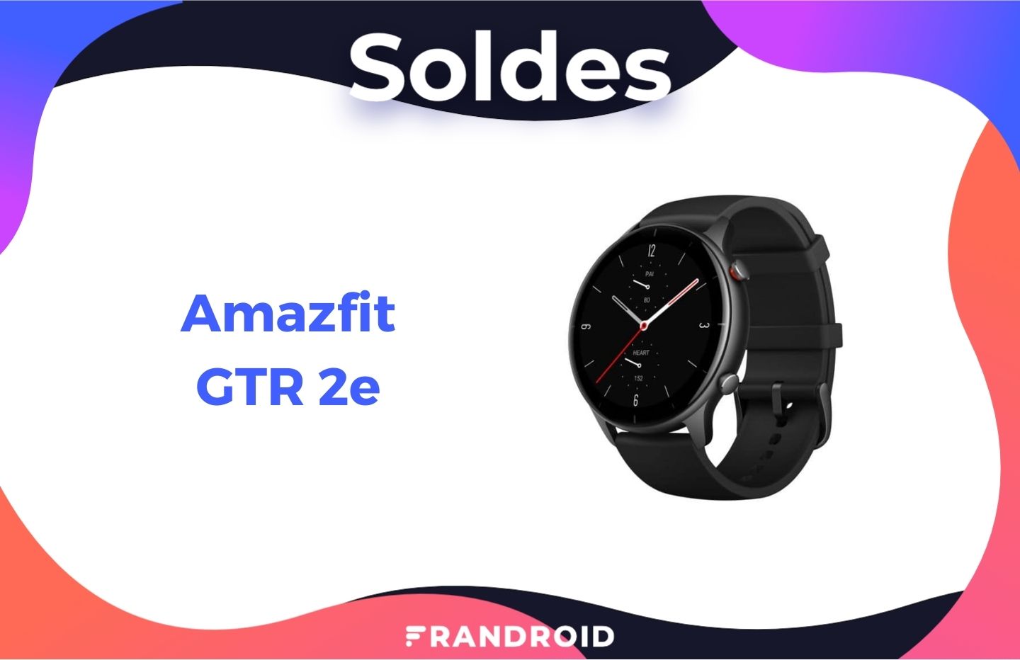 À 79€, la très endurante Amazfit GTR 2e a rarement été aussi bon marché