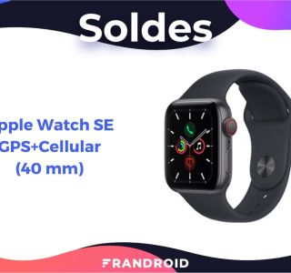 L’Apple Watch SE compatible 4G baisse enfin son prix pour les soldes