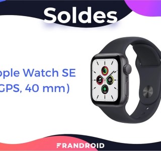 L’Apple Watch SE devient encore plus abordable à l’occasion des soldes