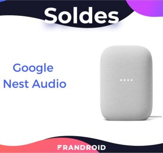 L’enceinte connectée Google Nest Audio est à son meilleur prix pour les soldes