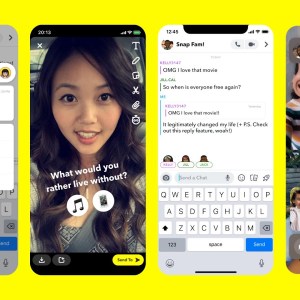 Message direct, Bitmoji, stickers, appels… Snapchat multiplie les réactions pour le fun