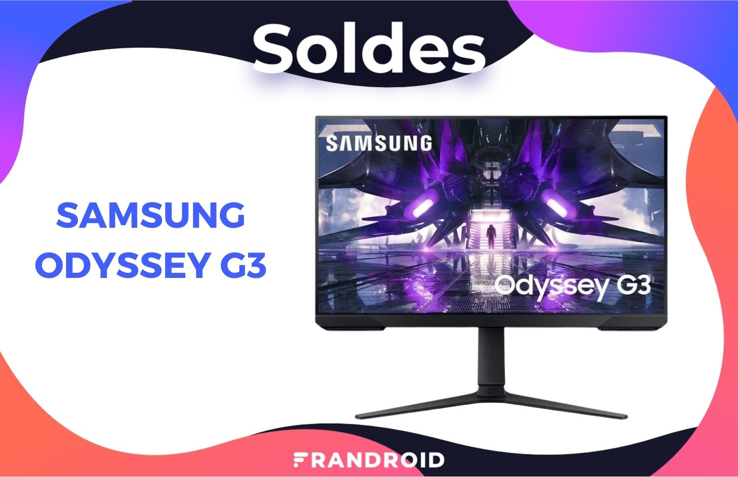 À moins de 150€, l’écran Samsung Odyssey G3 à 144 Hz est un excellent deal
