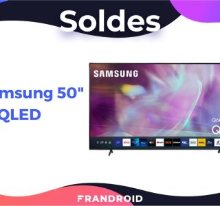 Le prix de ce TV Samsung QLED 4K de 50 pouces est en chute libre