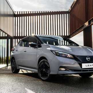 The Nissan Leaf gets a little facelift always welcome