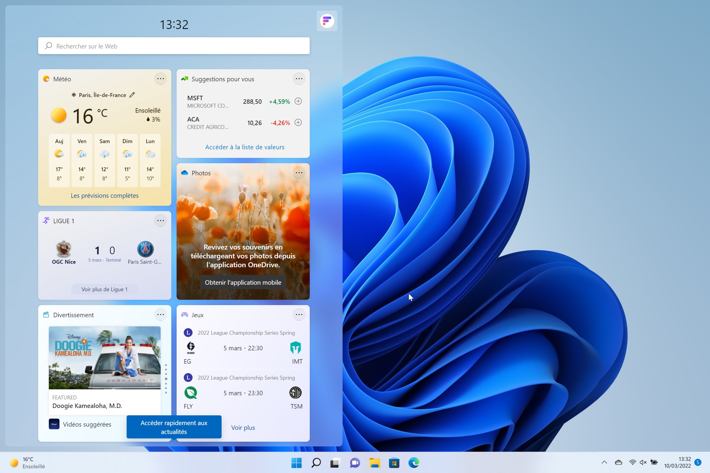 Windows 11 : des changements prometteurs pour le panneau de widgets