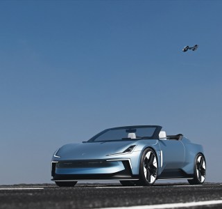 Polestar : ce magnifique concept de roadster électrique intègre un drone autonome