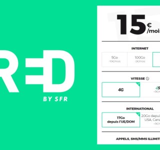 RED by SFR frappe fort avec cette nouvelle série de forfaits mobile en 4G et 5G