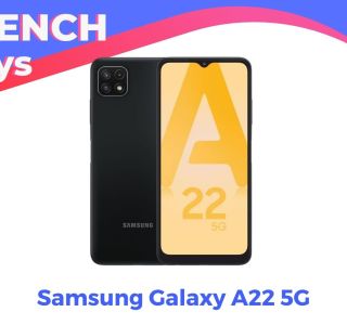 Samsung Galaxy A22 5G : ce smartphone abordable l’est encore plus pour les French Days