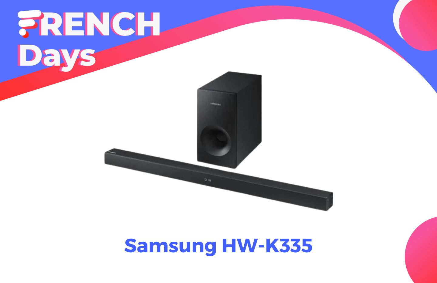 Une barre de son Samsung à 79 € ? C’est possible avec les French Days !